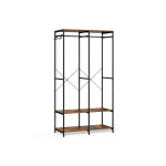 Avatud riidekapp 180 cm pruun