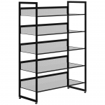 Jalatsiriiul 72x30x102 cm Must