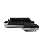 Nurgadiivanvoodi Armando 280x205x90 cm Must