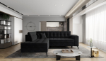 Nurgadiivan Lanvin 260x210x93 cm Must