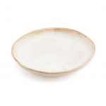 Keraamiline taldrik valge kuld 17cm 6tk