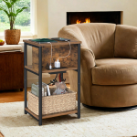 Abilaud usb pesaga 34x30x58 cm pruun