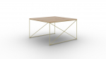 Diivanilaud Nelia 75x43x75 Kuldne