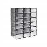 Jalatsikarp 18tk must l&auml;bipaistev