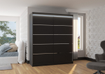 Liugustega Riidekapp SPECTRA 180 180x215x58 Must