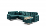 Nurgasektsioon Asgard U 326x202x93 cm Roheline