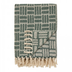 Pleed 130x180 cm Roheline Puuvill