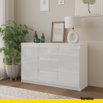 Elutoa kummut Mikel 120x75x35 cm Valge