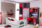 Voodi AMADIS POLICE 140x70 cm Valge