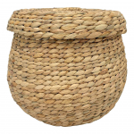 Punutud korv kaanega Arona 27x30 cm