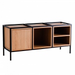 Kummut sahtlitega Skap pruun