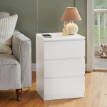 Magamistoa &ouml;&ouml;kapp 35 x 40 x 59 cm Cloud White