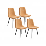 S&ouml;&ouml;gitoolide komplekt 4 tk karamellpruun