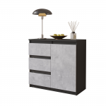 Elutoa kummut Mikel 80x75x35 cm Hall