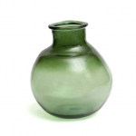 Klaasist vaas Yugang 25 x 31 cm roheline