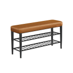 Esikupink riiuliga 30 x 100 x 50 cm pruun