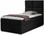 Voodi Rivia 90x200 90x108x209 cm Must