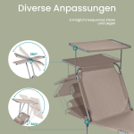 Lamamistool 53 x 193 x 29 cm pruun