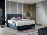 Voodi Cortina 158x130x215 cm Tume Sinine