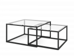 Laud Cloue 75x65x41 cm Must