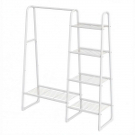 Riidestange 40x101.7x153.3cm valge