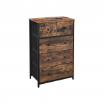 Kummut sahtlitega 56x30x93 cm pruun
