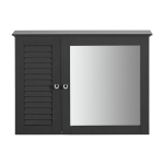 Vannitoakapp seinale tumehall