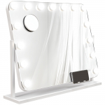 LED meigipeegel 625x14x52 cm valge