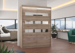Liugustega riidekapp BALTIC 150 150x200x58 Tr&uuml;hvel