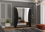 Liugustega Riidekapp CHARLOTTE 180 180x215x58 Must
