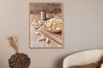 Seinapilt Popcorn 30x40 cm Beež