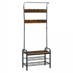 Esikunagi kingariiuliga 72x34x185cm must