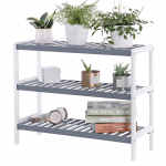 Kingariiul 70 &times; 55 &times; 26 cm valge bambus