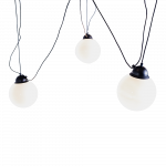 Elutoa laevalgusti Popo Glass 3 must