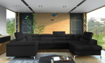 Nurgadiivan Thiago 350x202x90 cm Must