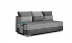 Diivan Atila 200x92x83 cm Tume Hall