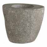 Hambaharja tops 9x10.5x10 cm Naturaalne Kivi