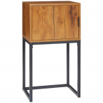 Konsoollaud 40x30x76 looduslik must