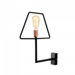 Seinavalgusti elutuppa Firkant must