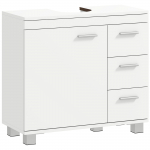 Valamukapp sahtlitega 70x30x64 cm valge