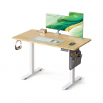 Reguleeritav laud 60x120x72-120 cm valge
