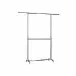 Riidestange metallist 166 cm h&otilde;bedane