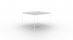 Kohvilaud Roni 65x37x65 cm Valge