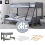 Narivoodi kahele 207x139x147 cm hall