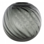 Klaasist vaas 20 x 19 cm hall