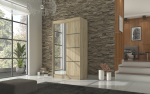 Garderoob GILTON 120 120x215x61 cm Sonoma