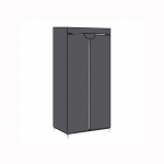 Riidest riidekapp 75 x 45 x 160 cm hall