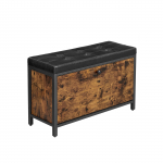 Jalatsikapp istmega 80 x 30 x 51 cm pruun