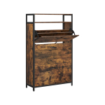Jalatsikapp sahtlitega 80x30x130 cm pruun