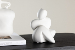 Skulptuur Floda 9x14 cm Valge